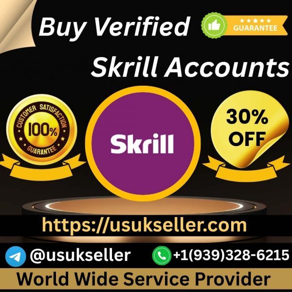 Buy Verified Skrill Accounts