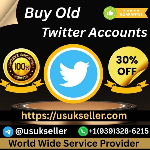 Buy Old Twitter Accounts
